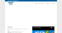 Desktop Screenshot of lpg-fit.com